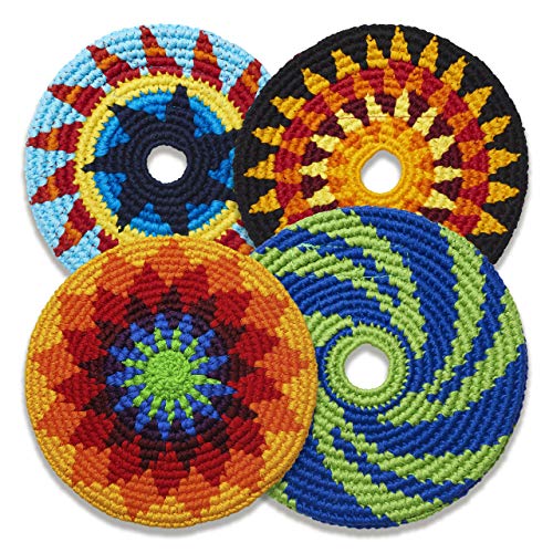 Buena ONDA MayaFlya Pocket Disc 4 Pack – erstaunliche flexible Frisbees, Hundespielzeug, beste Geschenke für Kinder und Erwachsene, ultimatives Sportspiel, super Spaß drinnen und draußen Spiele Buena ONDA MayaFlya Pocket Disc 4 Pack – erstaunliche flexible Frisbees, Hundespielzeug, beste Geschenke für Kinder und Erwachsene, ultimatives Sportspiel, super Spaß drinnen und draußen Spiele von Buena Onda Games