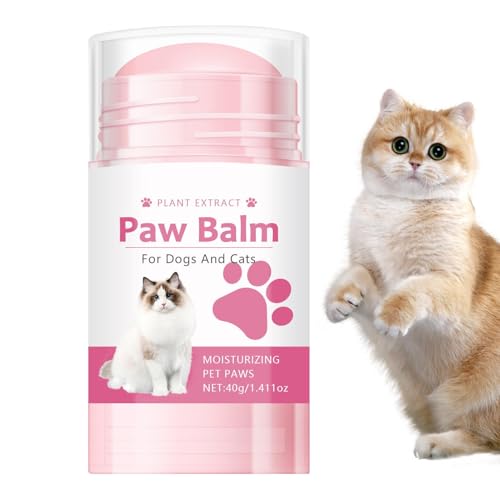 Buerfu Hundepfotenbalsam | Pfotenschutzbalsam für Hunde, Pfotenschutz gegen, 40 g für heißen Gehweg, Sand, Schmutz, Schnee Buerfu Hundepfotenbalsam | Pfotenschutzbalsam für Hunde, Pfotenschutz gegen, 40 g für heißen Gehweg, Sand, Schmutz, Schnee von Buerfu