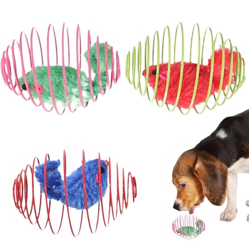 Buerfu Interaktiver Katzenball, bissfestes interaktives Plüschtier, Zubehör zur Linderung von Langeweile, tragbare Kätzchenbälle zum Entspannen, Unterhaltung Buerfu Interaktiver Katzenball, bissfestes interaktives Plüschtier, Zubehör zur Linderung von Langeweile, tragbare Kätzchenbälle zum Entspannen, Unterhaltung von Buerfu
