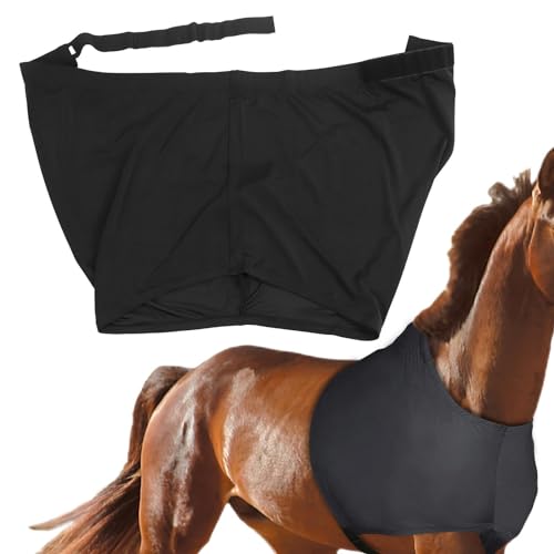 Buerfu Schulterschutz für Pferde Sleazy,Schulterschutz für Pferde - Schulterschutz für Pferde aus hochelastischem Stoff | Brustschutz für Pferde, Stretchweste, Anti-Lätzchen für Komfort und Schutz von Buerfu