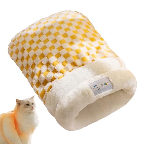 Katzenschlafsack, Warm Katzenbett, Bequemes Katzen Schlafsack, Cat Sleeping Bag, Haustierhöhlenbett, Warmes Katzennest Im Herbst Und Winter Katzenschlafsack, Warm Katzenbett, Bequemes Katzen Schlafsack, Cat Sleeping Bag, Haustierhöhlenbett, Warmes Katzennest Im Herbst Und Winter von Buerfu