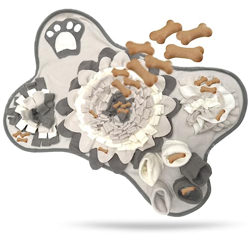 Buerpet Schnüffelteppich für Hunde - Das Intelligenzspielzeug für deinen Hund - Schnüffelmatte Schnüffeldecke - Tolle Hundebeschäftigung für Zuhause, interaktives Hundespielzeug von Buerpet