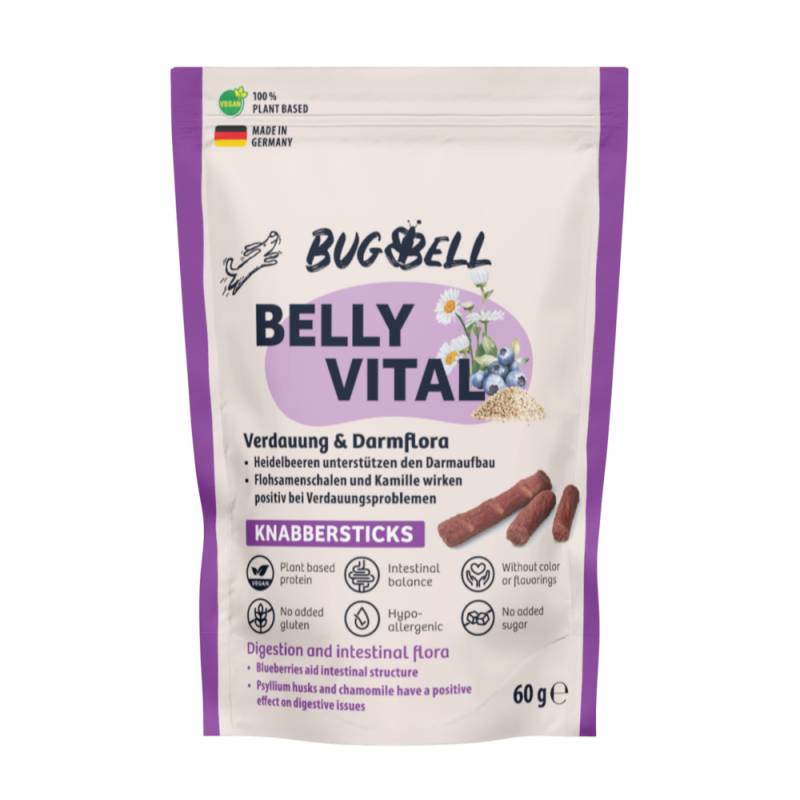 BugBell Knabbersticks Belly Vital - 60 g von BugBell