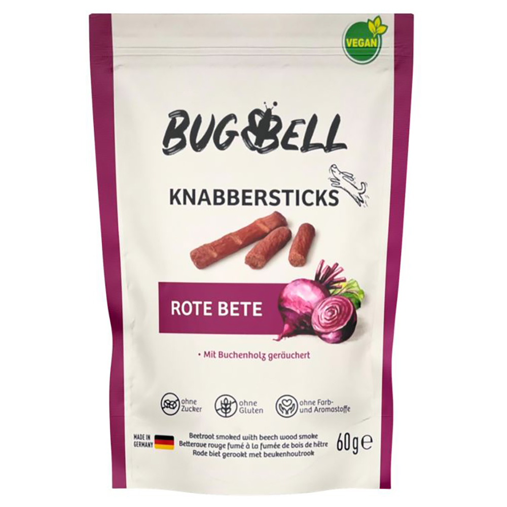BugBell Knabbersticks Rote Bete - 60 g von BugBell