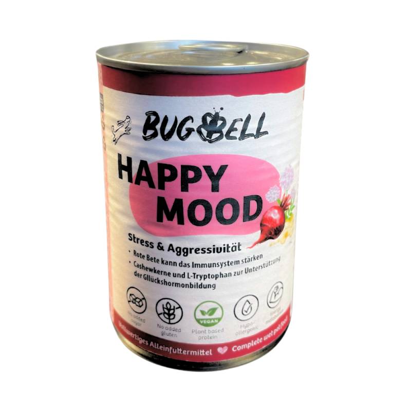 BugBell Vegane Menüs 12 x 400 g - Happy Mood von BugBell