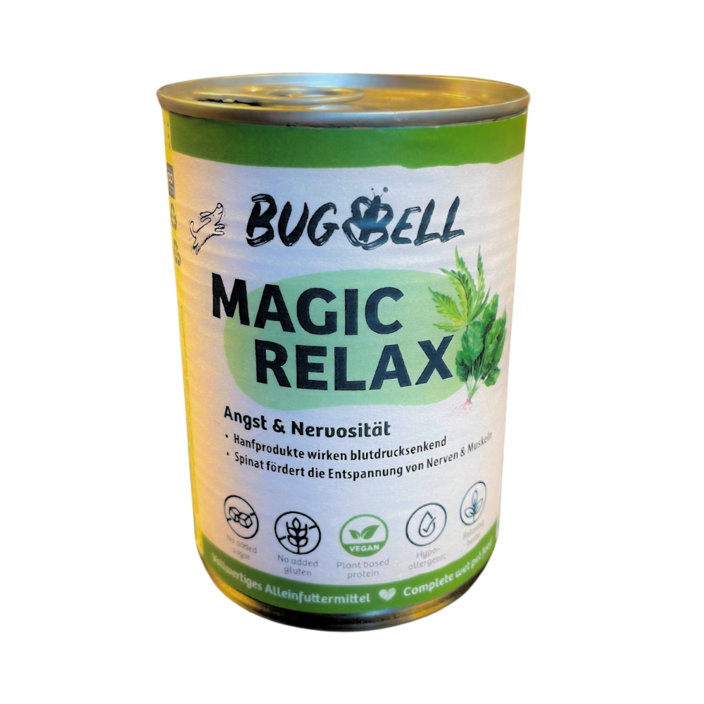 BugBell Vegane Menüs 12 x 400 g - Magic Relax BugBell Vegane Menüs 12 x 400 g - Magic Relax von BugBell