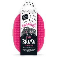 Bugalugs Bade- & Fellpflegebürste für Hunde und Katzen – Rosa oder Schwarz Rosa von Bugalugs