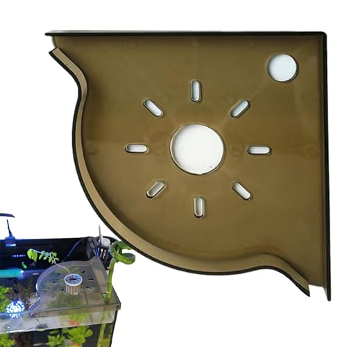 Aquarium-Organizer, Riffpflanzenhalter, Aquarium-Zubehör, hält Dinge ordentlich, einfache Installation, 19,5 cm, für die Organisation von Aquariumpflanzen und Werkzeugen von Buhygn