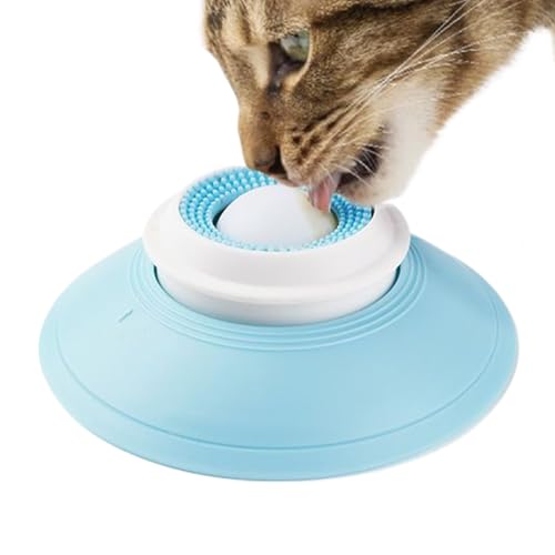 Buhygn Pet Lick Tray Dog Licking Mat Treat Dispenser Slow Feeder Lick Pad Easy Use Amusing Toys 14.5cm For Slow Feeding Small, Medium And Large Dogs von Buhygn