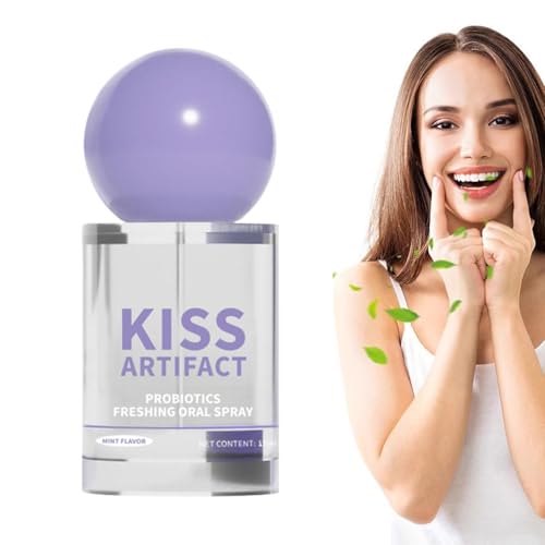 Mundspray, Atemerfrischungsspray, Mundhygiene-Erfrischer, tragbar und praktisch, schnell wirkende Frische, 15 ml, für den täglichen Gebrauch Mundspray, Atemerfrischungsspray, Mundhygiene-Erfrischer, tragbar und praktisch, schnell wirkende Frische, 15 ml, für den täglichen Gebrauch von Buhygn