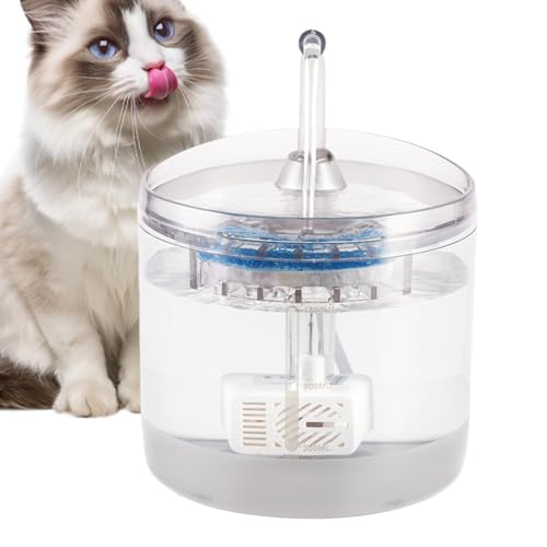 Automatic Water Bowl, 1.5L Indoor Drinking Fountain, Quiet Filtered Water Dispenser, 15x15x14cm, Electric Pet Waterer for Cats & Small Dogs, Ideal for Garage, Garden, Balcony Automatic Water Bowl, 1.5L Indoor Drinking Fountain, Quiet Filtered Water Dispenser, 15x15x14cm, Electric Pet Waterer for Cats & Small Dogs, Ideal for Garage, Garden, Balcony von Buhyujkm