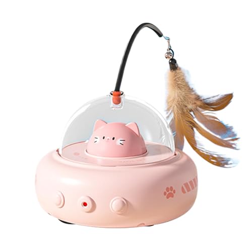 Buhyujkm Cat Toy Feather, Rechargeable Smart Teaser, 11x11.5x28cm/4.33x4.53x11.02 inches Pet Hunting Chasing Game, Fast Rolling Carpet Exerciser for All Kitten Breeds Electronic Components Buhyujkm Cat Toy Feather, Rechargeable Smart Teaser, 11x11.5x28cm/4.33x4.53x11.02 inches Pet Hunting Chasing Game, Fast Rolling Carpet Exerciser for All Kitten Breeds Electronic Components von Buhyujkm