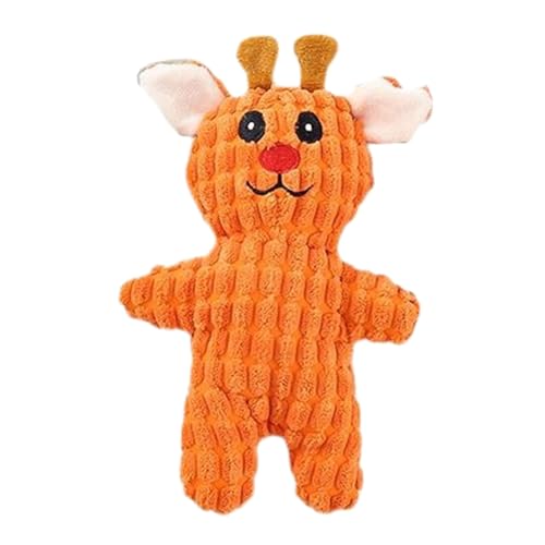 Buhyujkm Hunde-Kau-Plüschtier, interaktives quietschendes Tier, weiches bissfestes Haustier-Spielzeug, 24 x 14 x 5 cm, ansprechende Bereicherung für Indoor-Training und Stressabbau Buhyujkm Hunde-Kau-Plüschtier, interaktives quietschendes Tier, weiches bissfestes Haustier-Spielzeug, 24 x 14 x 5 cm, ansprechende Bereicherung für Indoor-Training und Stressabbau von Buhyujkm