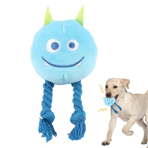 Buhyujkm Hundespielzeug Quietscher – Cartoon Starker Knoten Design Kaubares Quietschspielzeug | Dekoratives Multifunktionales Entspannungszubehör, Hunde-Beißringe für Hunde, Welpen, Haustiere Buhyujkm Hundespielzeug Quietscher – Cartoon Starker Knoten Design Kaubares Quietschspielzeug | Dekoratives Multifunktionales Entspannungszubehör, Hunde-Beißringe für Hunde, Welpen, Haustiere von Buhyujkm