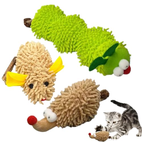 Buhyujkm Katzenspielzeug mit Katzenminze | Tierförmiges Kätzchen-Kauspielzeug für Kätzchen, innovatives Katzenminze-Kauspielzeug, Plüsch-Katzenspielzeug für Zuhause, Tiergeschäfte Buhyujkm Katzenspielzeug mit Katzenminze | Tierförmiges Kätzchen-Kauspielzeug für Kätzchen, innovatives Katzenminze-Kauspielzeug, Plüsch-Katzenspielzeug für Zuhause, Tiergeschäfte von Buhyujkm