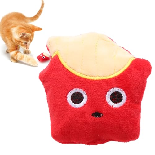 Buhyujkm Katzenspielzeug – niedliches Katzenspielspielzeug, Katzenminze, Indoor-Katzenspielzeug, lustiges Katzen-Kauspielzeug für Energieverbrauch, Kauer, Indoor-Katzen Buhyujkm Katzenspielzeug – niedliches Katzenspielspielzeug, Katzenminze, Indoor-Katzenspielzeug, lustiges Katzen-Kauspielzeug für Energieverbrauch, Kauer, Indoor-Katzen von Buhyujkm