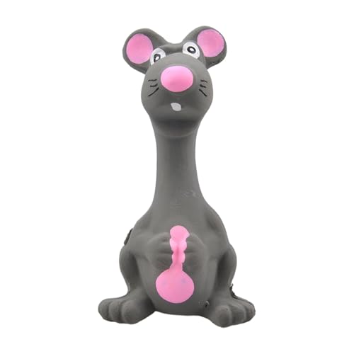 Buhyujkm Quietschendes Latex-Hundespielzeug – Stehstab, Mäuse, Welpen, interaktives Spielen, kleine Hunde, lustige Geräusch-Mäuse, Form, Gummi, Zahnspielzeug, weiches Kauspielzeug für Welpen, kleine, Buhyujkm Quietschendes Latex-Hundespielzeug – Stehstab, Mäuse, Welpen, interaktives Spielen, kleine Hunde, lustige Geräusch-Mäuse, Form, Gummi, Zahnspielzeug, weiches Kauspielzeug für Welpen, kleine, von Buhyujkm