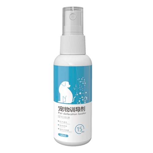 Buhyujkm Töpfchentrainingsspray, Welpenlockstoff, 60 ml, natürliche Formel, langanhaltende Wirkung, beruhigender Stopper mit einfacher Anwendung, für drinnen und draußen, zum Pinkeln, , 12,9 x Buhyujkm Töpfchentrainingsspray, Welpenlockstoff, 60 ml, natürliche Formel, langanhaltende Wirkung, beruhigender Stopper mit einfacher Anwendung, für drinnen und draußen, zum Pinkeln, , 12,9 x von Buhyujkm