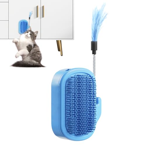 Cat Corner Scratcher, Groomer Catnip Infused, Massage Comb Brush, Furniture Protector, Multi-Use Pet Tool, Indoor Home Couch Table Use for Cats Rabbits Dogs, 5.12x3.94 Inches Cat Corner Scratcher, Groomer Catnip Infused, Massage Comb Brush, Furniture Protector, Multi-Use Pet Tool, Indoor Home Couch Table Use for Cats Rabbits Dogs, 5.12x3.94 Inches von Buhyujkm