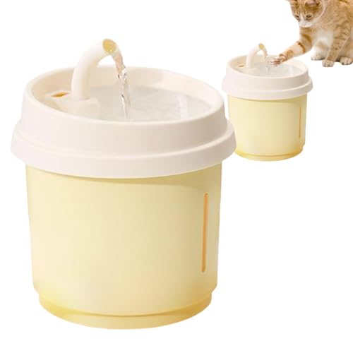 Cat Fountain, 1.8L Automatic Pet Water Dispenser, 6.81x7.99 Inches, Ultra-Quiet Water with Filter, Fresh Flowing Drinking Fountain for Cats, Puppies, Small Pets, Indoor Use Cat Fountain, 1.8L Automatic Pet Water Dispenser, 6.81x7.99 Inches, Ultra-Quiet Water with Filter, Fresh Flowing Drinking Fountain for Cats, Puppies, Small Pets, Indoor Use von Buhyujkm
