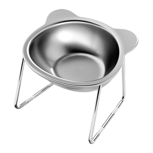 Futternapf für Katzen, Futternapf, geneigter Katzennapf, erhöhte Futter- und Wasser-Futternäpfe, 15-Grad-Neigungs-Design, Haustier-Futterwerkzeug, 14,5 x 12,4 x 10,9 cm, für kleine bis große Katzen Futternapf für Katzen, Futternapf, geneigter Katzennapf, erhöhte Futter- und Wasser-Futternäpfe, 15-Grad-Neigungs-Design, Haustier-Futterwerkzeug, 14,5 x 12,4 x 10,9 cm, für kleine bis große Katzen von Buhyujkm