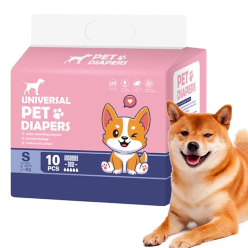 Hundewindeln, super saugfähige Windeln, auslaufsichere Windeln für aufregendes Wasserlassen, Training, bequeme und sichere Passform Hundewindeln, super saugfähige Windeln, auslaufsichere Windeln für aufregendes Wasserlassen, Training, bequeme und sichere Passform von Buhyujkm