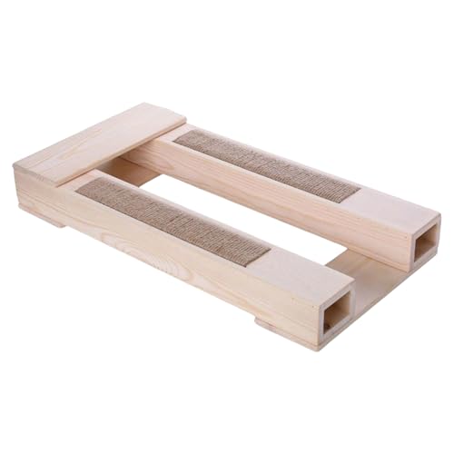 Katzen-Hocker, weibliches Kätzchen, Paarungs-Kratz-Pad, Langeweile entfernen, kleine Möbel, mittel, große Kratzer, 55 x 27,5 x 8 cm, Wohnzimmerspielzeug, Balkon von Buhyujkm