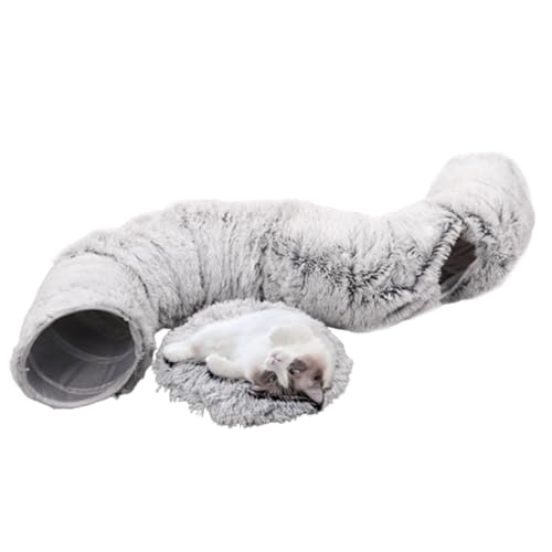 Peekaboo Cat Cave, Portable Soft Donut Caves Bed, 31.5x9.84 inches Adorable Compact Foldable Cats Doughnut, Large Washable Round Cat Tunnel Beds for Indoors and Outdoors Peekaboo Cat Cave, Portable Soft Donut Caves Bed, 31.5x9.84 inches Adorable Compact Foldable Cats Doughnut, Large Washable Round Cat Tunnel Beds for Indoors and Outdoors von Buhyujkm