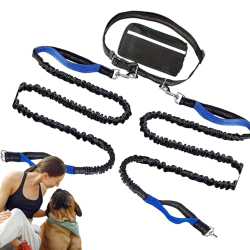 Reflective Dog Tie Out Cable, Heavy Duty Recall Training Leads, Long Strong Doggy Lead with Storage Bag, for Medium Large Dogs Running and Outdoor Use, 0.98x46.46x66.14 inches Reflective Dog Tie Out Cable, Heavy Duty Recall Training Leads, Long Strong Doggy Lead with Storage Bag, for Medium Large Dogs Running and Outdoor Use, 0.98x46.46x66.14 inches von Buhyujkm