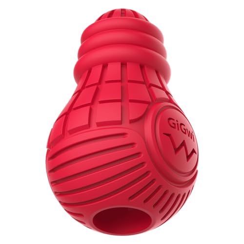 Bulb GiGwi, interaktives Spielzeug für Hunde und Katzen, aus robustem Gummi, stimuliert die Intelligenz, bissfest, Durchmesser 10,5 cm, leuchtendes Rot, Füllspielzeug, Modell Bulb GiGwi, interaktives Spielzeug für Hunde und Katzen, aus robustem Gummi, stimuliert die Intelligenz, bissfest, Durchmesser 10,5 cm, leuchtendes Rot, Füllspielzeug, Modell von Bulb