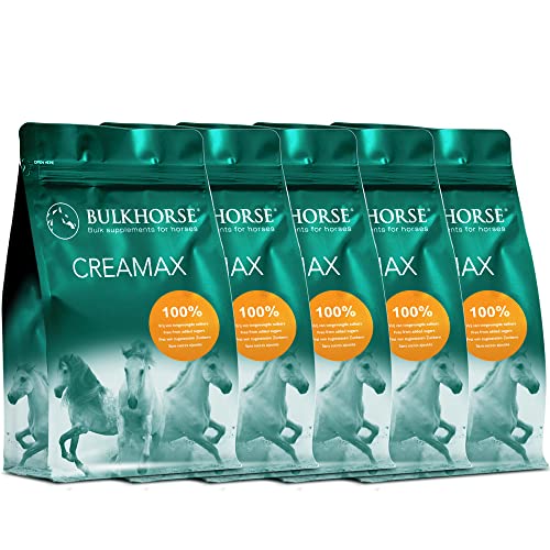 BulkHorse Creamax | Premium Qualität: 100% pur | Hochdosiert und komplett ohne zugefügte Zucker | 5000 g von BulkHorse