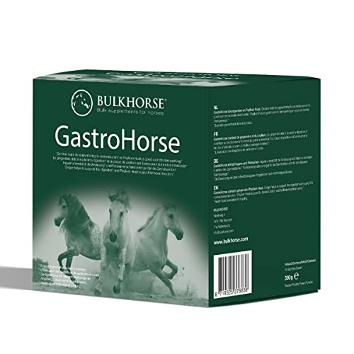 BulkHorse GastroHorse | hilft der VERDAUUNG und DARMFUNKTION for für Ihr Pferd | 15 Beutel von BulkHorse