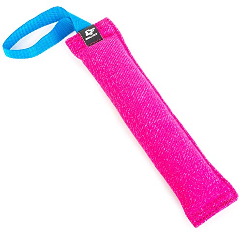 Bull Fit Baumwolle-Nylon Beisswurst für Hunde, 30 cm mit Handschlaufe - Sehr Robustes Hundespielzeug für Training IGP IPO Schutzhund, Hundesport, Tauziehen und Zerrspiele mit Hund von Bull Fit