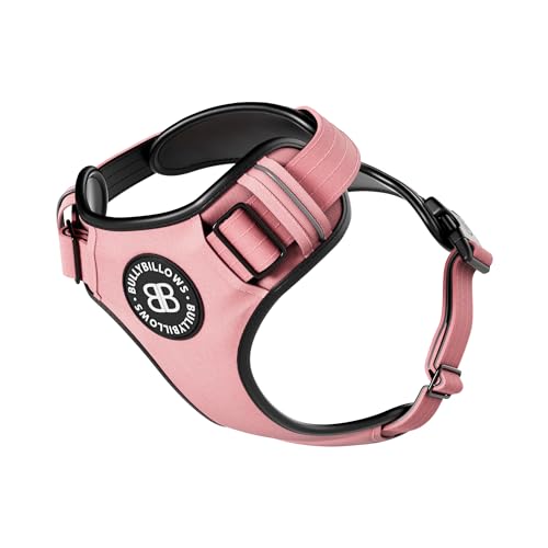 BullyBillows Premium Komfort Geschirr | Nicht Einschränkendes & Verstellbares Hundegeschirr | Geeignet für Jede Hunderasse | Ultraweiches Material | Rosa | Mittel BullyBillows Premium Komfort Geschirr | Nicht Einschränkendes & Verstellbares Hundegeschirr | Geeignet für Jede Hunderasse | Ultraweiches Material | Rosa | Mittel von BullyBillows