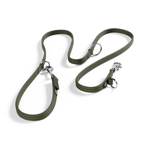 Hundeleine, doppelseitig, Khaki Hundeleine, doppelseitig, Khaki von BullyBillows