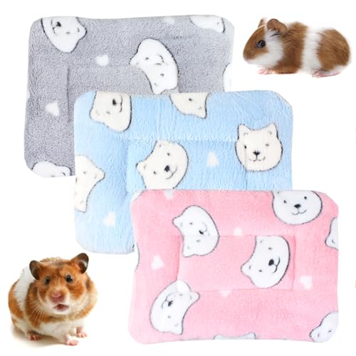 BundleMall Kleintier-Plüschbett, flauschig, weich, warm, Welpenmatte, Decke, Meerschweinchen, Hamster, Kaninchen, Bettmatte, Fleece-Schlafunterlage für Kätzchen, Kaninchen, Chinchilla, Eichhörnchen BundleMall Kleintier-Plüschbett, flauschig, weich, warm, Welpenmatte, Decke, Meerschweinchen, Hamster, Kaninchen, Bettmatte, Fleece-Schlafunterlage für Kätzchen, Kaninchen, Chinchilla, Eichhörnchen von BundleMall