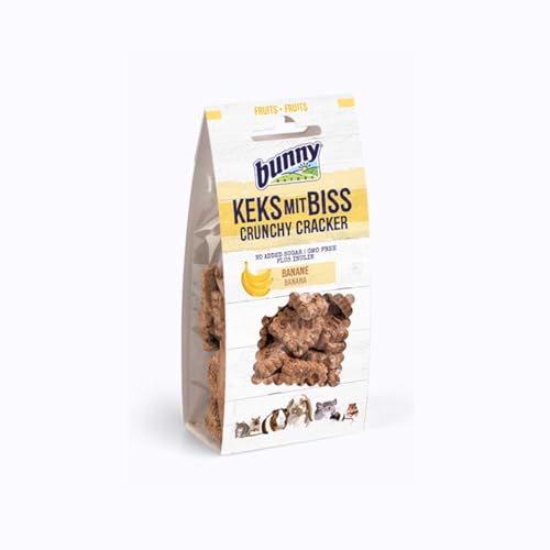 Bunny Keks mit Biss für Nagetiere - Banane - 50g von Bunny