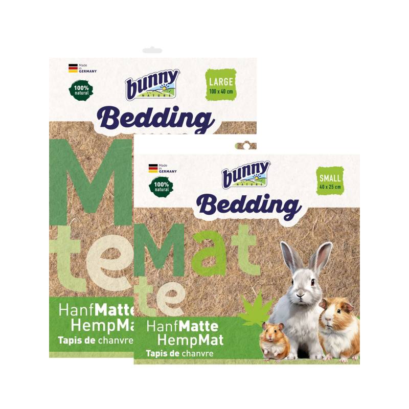 Bunny Nature Hanfmatte -  S - 40 x 25 cm von Bunny Nature