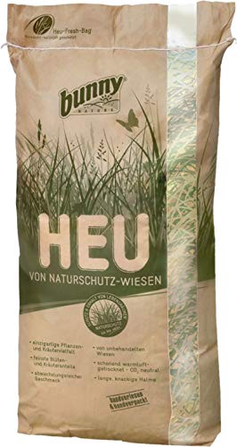 Bunny Nature Heu von Naturschutz-Wiesen - 1,7 kg von Bunny Nature