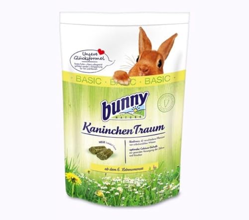 Bunny KaninchenTraum Basic - Alleinfuttermittel für Zwergkaninchen - 750g von Bunny