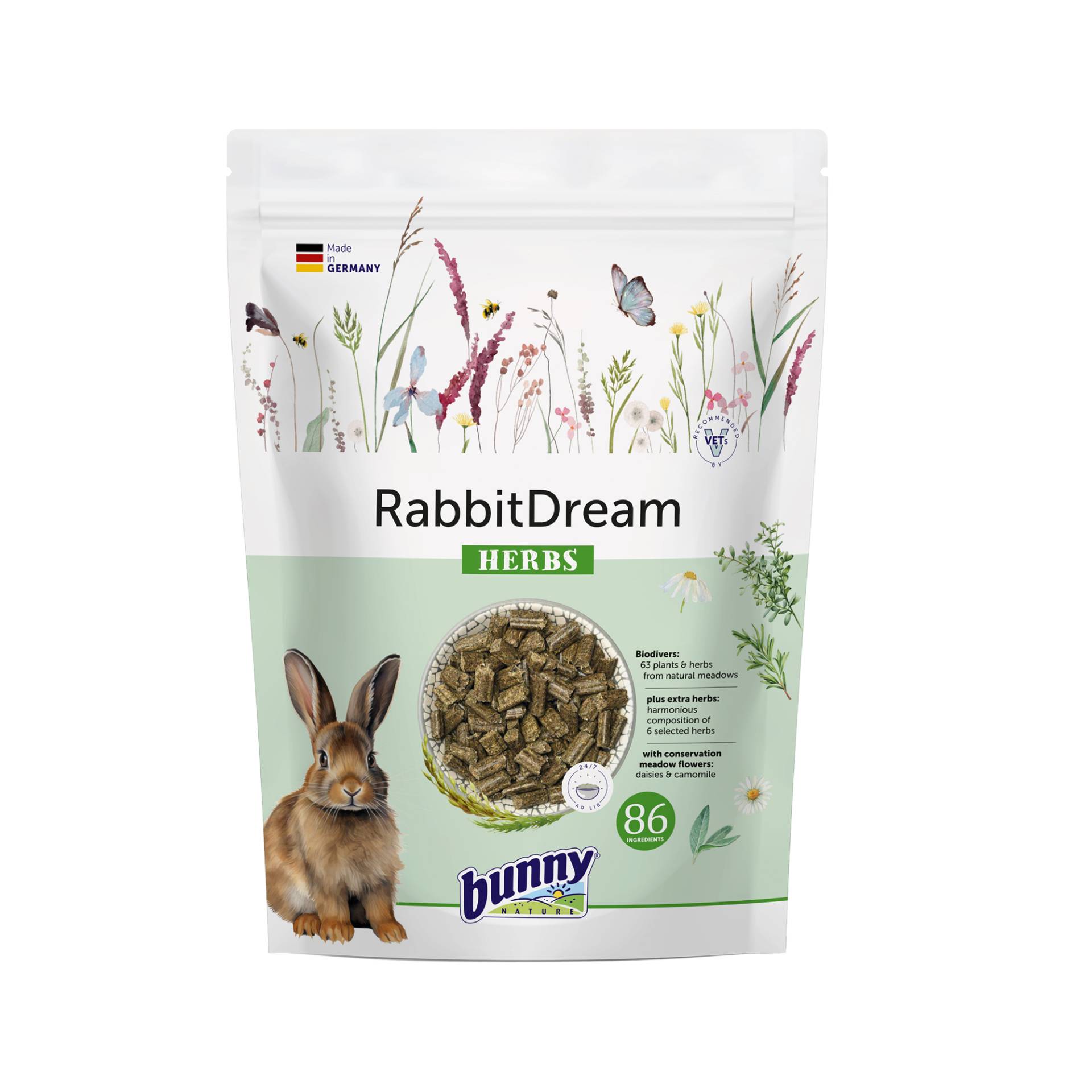 Bunny Nature KaninchenTraum Herbs - 1,5 kg von Bunny Nature