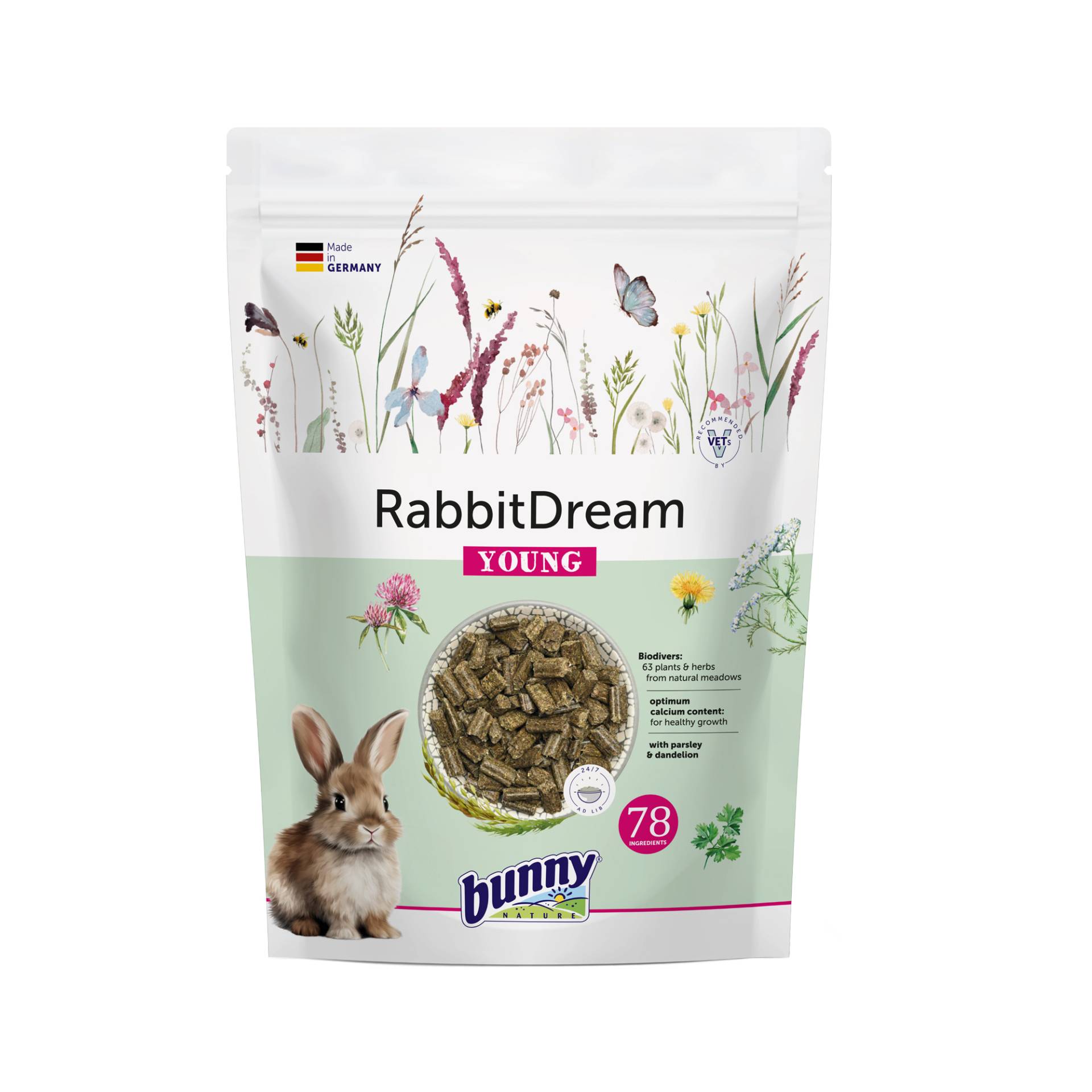 Bunny Nature KaninchenTraum Young - 1,5 kg von Bunny Nature