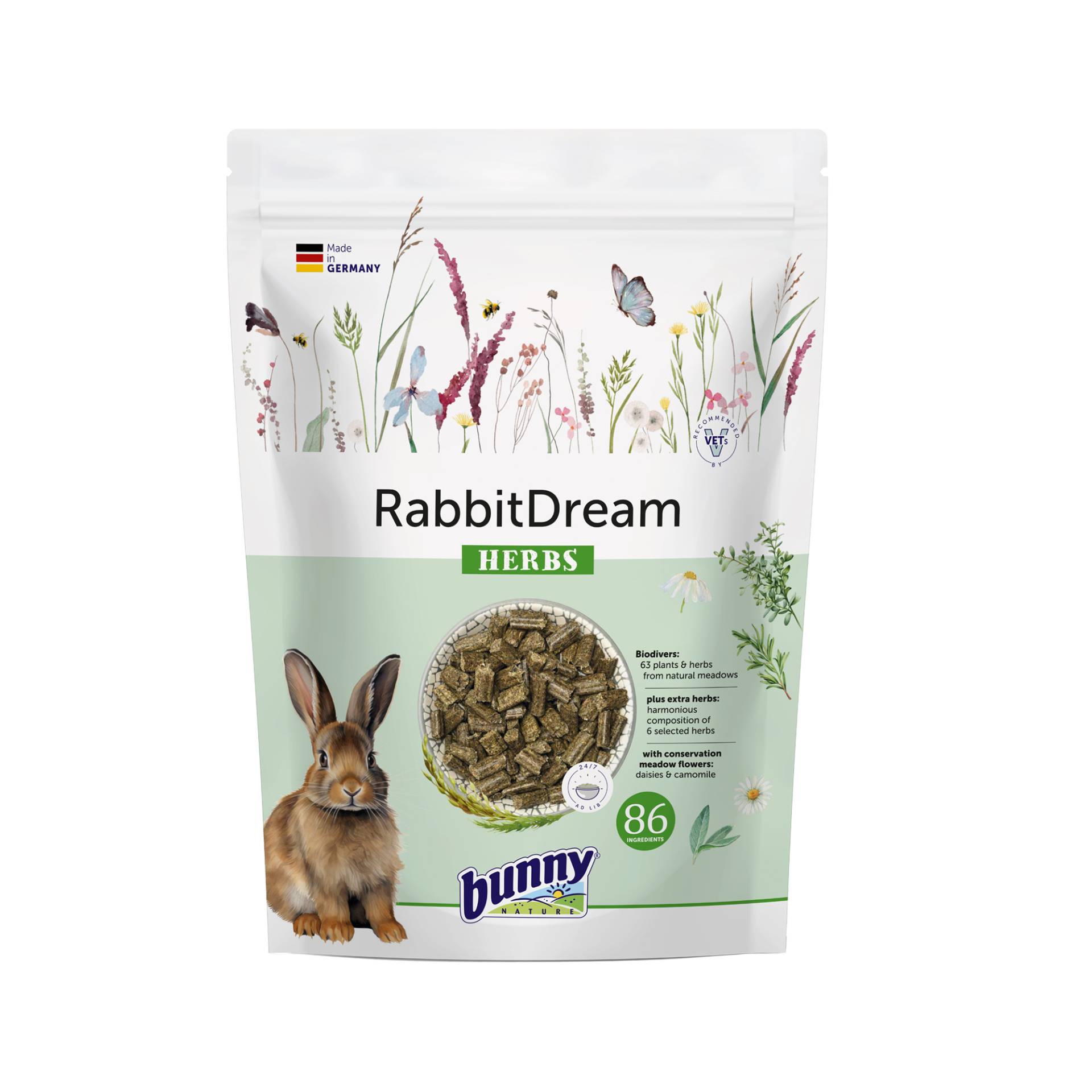 Bunny Nature Rabbit Dream Herbs - 4 kg Bunny Nature Rabbit Dream Herbs - 4 kg von Bunny Nature