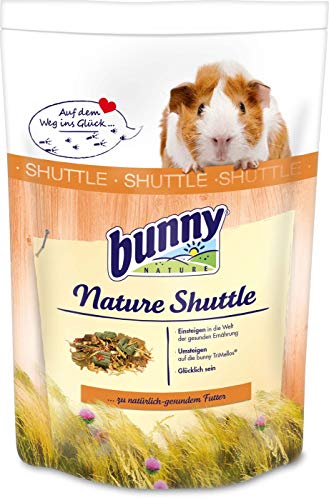 Bunny MeerschweinchenTraum Nature Shuttle | 600 g | Alleinfuttermittel für Meerschweinchen ab dem 5. Lebensmonat | Kann helfen eine artgerechte Ernährung zu unterstützen von Bunny