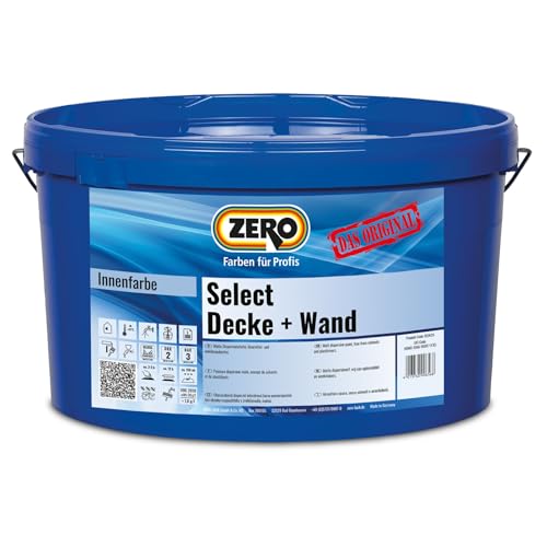 ZERO Select Decke + Wand LF weiß NEU 2,5 l ZERO Select Decke + Wand LF weiß NEU 2,5 l von Buosha