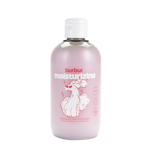 BURBUR - Burbur Moisturizing, Haustiershampoo | 400 ML | Veganes Shampoo für Hunde und Katzen | Alle Rassen | Alle Felltypen | Feuchtigkeitsspendendes Shampoo von Burbur