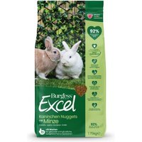 Burgess Excel Adult Hase Nuggets Minze Adult – Hochwertiges Alleinfuttermittel von Burgess
