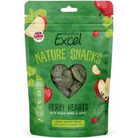 Burgess Pet Care Excel Herby Hearts Kräuter-Snack für Meerschweinchen & Kaninchen, 60 g von Burgess