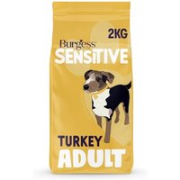 Burgess Sensitive – Hypoallergenes Trockenfutter für erwachsene Hunde mit Truthahn, unterstützt Verdauung, Gelenke & Haut von Burgess