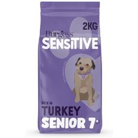Burgess Sensitive Senior – Hypoallergenes Trockenfutter für ältere Hunde mit Truthahn, unterstützt Verdauung, Gelenke, Gehirn & Fell von Burgess